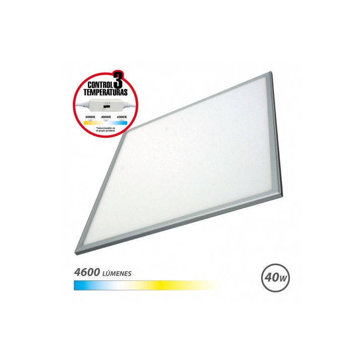 PANEL LED 60X60 40W | 4600LM | SELECTOR 3 TEMPERATURAS ELBAT