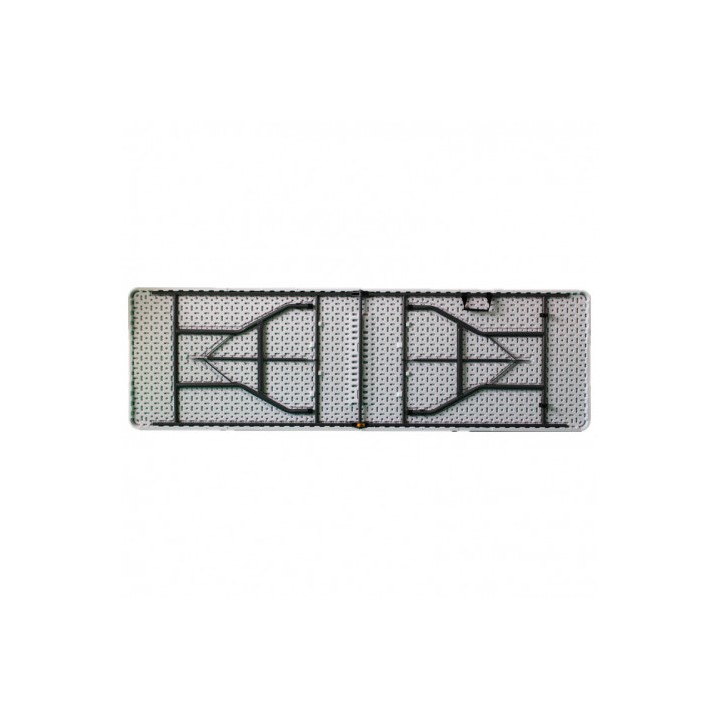 MESA DE RESINA PLEGABLE 240X74X74CM 3.5CM SUNGARDEN