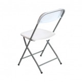 SILLA RESINA PLEGABLE 80X50X45CM BLANCA SUNGARDEN