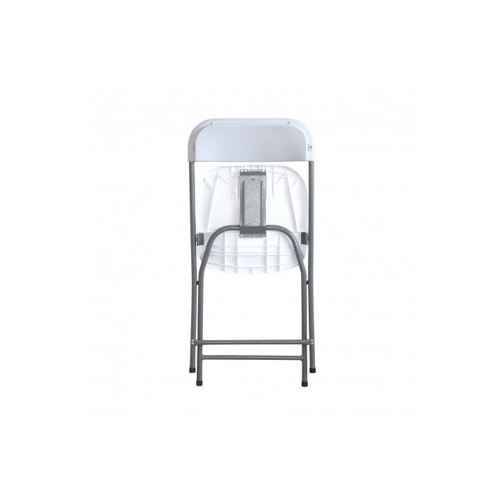 SILLA RESINA PLEGABLE 80X50X45CM BLANCA SUNGARDEN