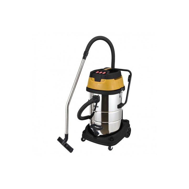 ASPIRADORA INOXIDABLE 80 LITROS 3000W TRES MOTORES BLIM