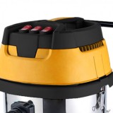 ASPIRADORA INOXIDABLE 80 LITROS 3000W TRES MOTORES BLIM