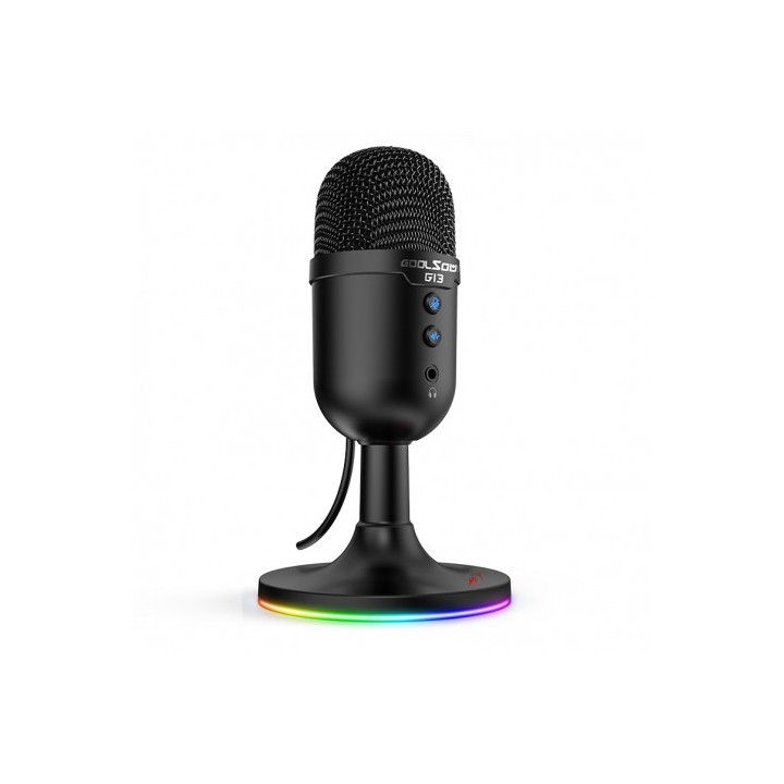 MICRÓFONO GAMING RGB USB G13 | CANCELACIÓN DE RUIDO COOLSOUND