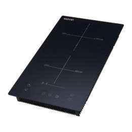 COCINA DE INDUCCIÓN 2 FUEGOS 3300W ENCASTRE + SOBREMESA MUVIP