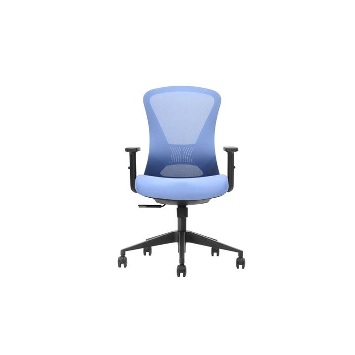 SILLA OFICINA GAMA SENIOR SE1700 AZUL CROMAD