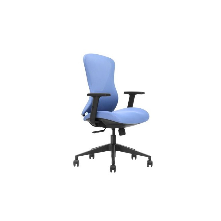 SILLA OFICINA GAMA SENIOR SE1700 AZUL CROMAD