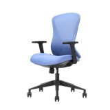 SILLA OFICINA GAMA SENIOR SE1700 AZUL CROMAD