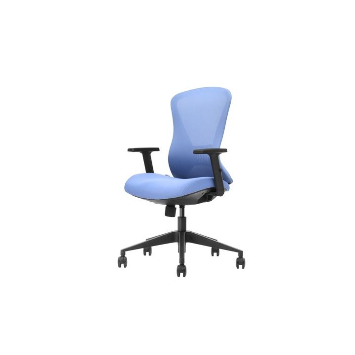 SILLA OFICINA GAMA SENIOR SE1700 AZUL CROMAD