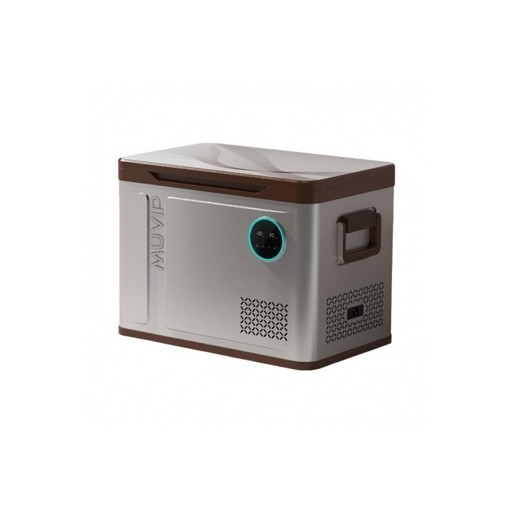 NEVERA PORTATIL CON COMPRESOR 41 LITROS 60W DOBLE ZONA MUVIP