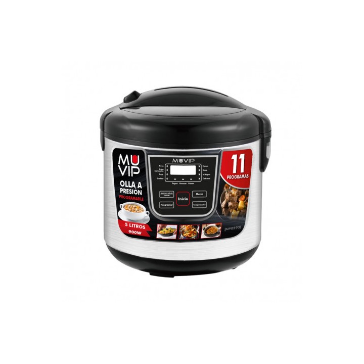 OLLA MULTIFUNCIÓN PROGRAMABLE 5 LITROS | 11 PROGRAMAS 900W MUVIP