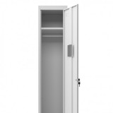 TAQUILLA METÁLICA 1 PUERTA 1800X300X500MM CROMAD