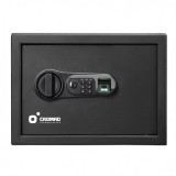 CAJA FUERTE ELECTRÓNICA CON DETECTOR DE HUELLA 250X350X250MM CROMAD
