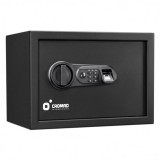 CAJA FUERTE ELECTRÓNICA CON DETECTOR DE HUELLA 250X350X250MM CROMAD