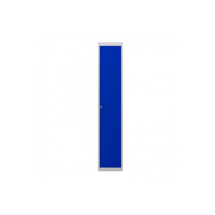 TAQUILLA METÁLICA 1 PUERTA 1800X300X500MM AZUL CROMAD