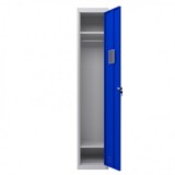 TAQUILLA METÁLICA 1 PUERTA 1800X300X500MM AZUL CROMAD