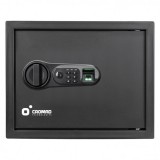 CAJA FUERTE ELECTRÓNICA CON DETECTOR DE HUELLA 300X380X300MM CROMAD