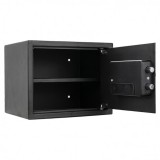 CAJA FUERTE ELECTRÓNICA CON DETECTOR DE HUELLA 300X380X300MM CROMAD