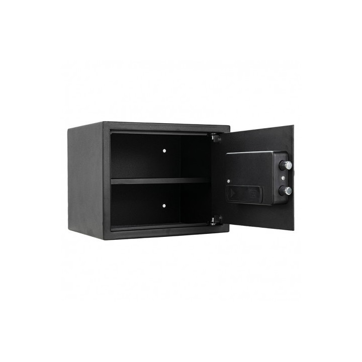 CAJA FUERTE ELECTRÓNICA CON DETECTOR DE HUELLA 300X380X300MM CROMAD