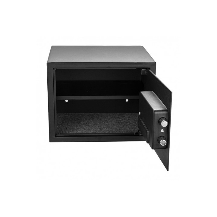 CAJA FUERTE ELECTRÓNICA CON DETECTOR DE HUELLA 300X380X300MM CROMAD