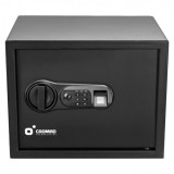 CAJA FUERTE ELECTRÓNICA CON DETECTOR DE HUELLA 300X380X300MM CROMAD