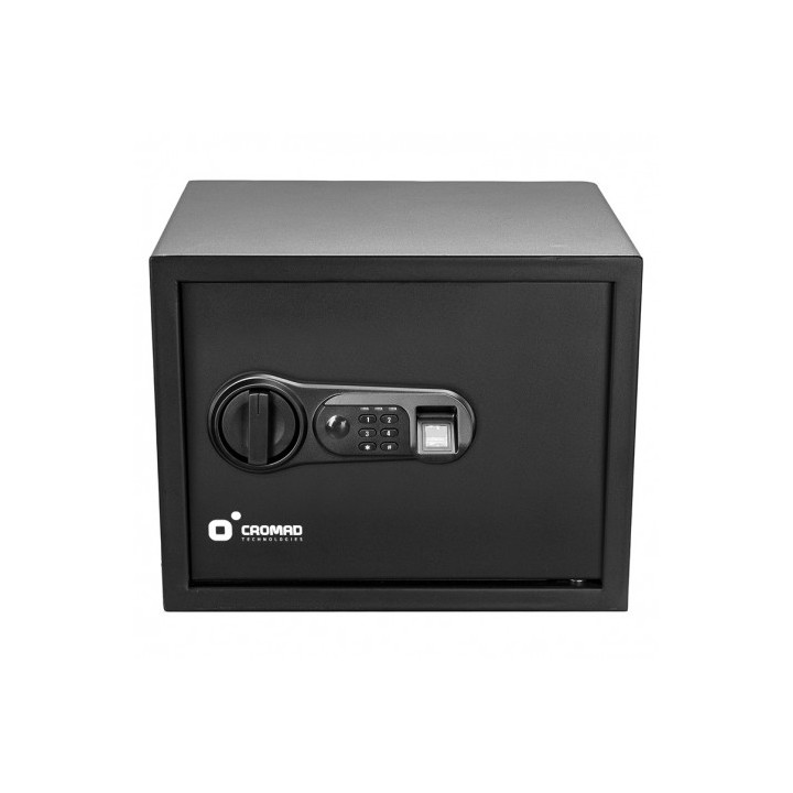 CAJA FUERTE ELECTRÓNICA CON DETECTOR DE HUELLA 300X380X300MM CROMAD