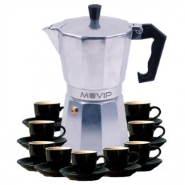 CAFETERA 9 TAZAS INDUCCIÓN MUVIP