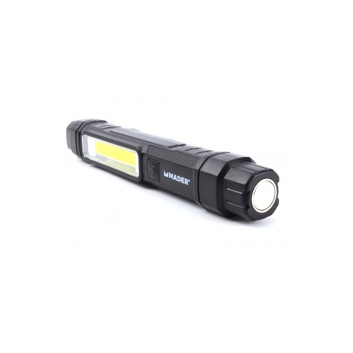 LINTERNA LED RECARGABLE 300LM + 260LM MADER