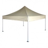 CARPA PLEGABLE ALUMINIO 3X3 METROS 300GRS BEIGE SUNGARDEN