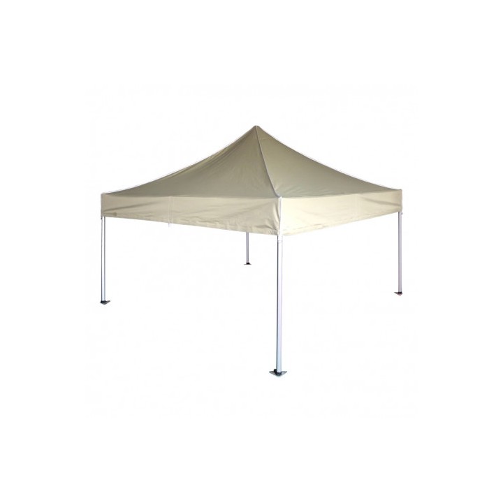CARPA PLEGABLE ALUMINIO 3X3 METROS 300GRS BEIGE SUNGARDEN