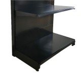 EXPOSITOR GÓNDOLA 900X450X1500MM NEGRO CROMAD