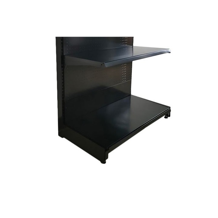 EXPOSITOR GÓNDOLA 900X450X1500MM NEGRO CROMAD