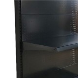 EXPOSITOR GÓNDOLA 900X450X1500MM NEGRO CROMAD