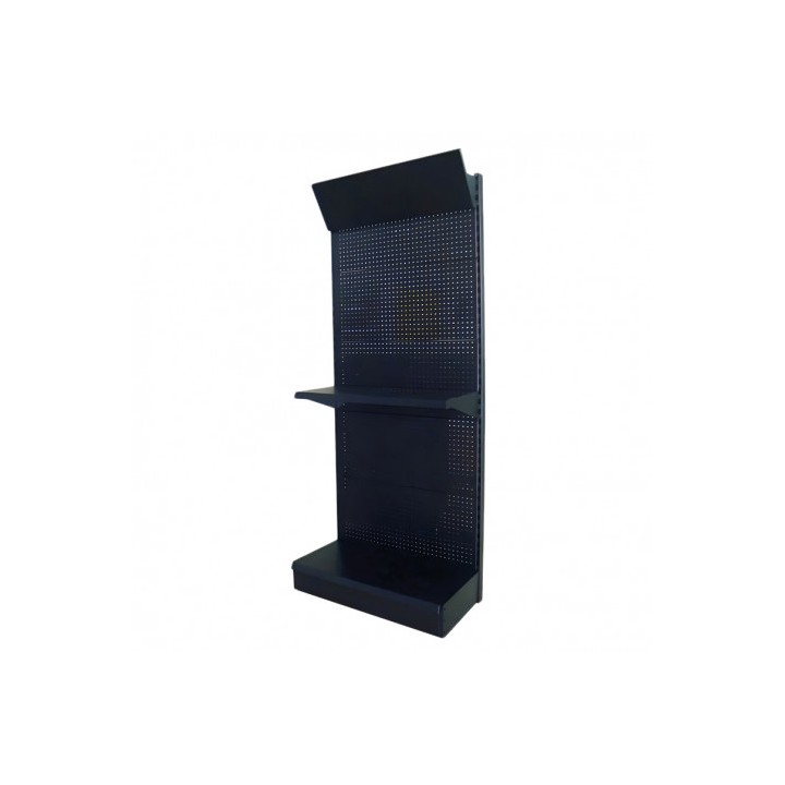 ESTANTERIA / EXPOSITOR DISPLAY 900X450X2200 COLOR NEGRO