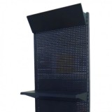 ESTANTERIA / EXPOSITOR DISPLAY 900X450X2200 COLOR NEGRO