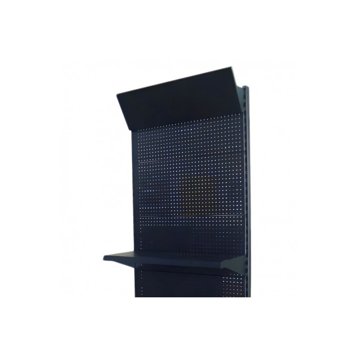 ESTANTERIA / EXPOSITOR DISPLAY 900X450X2200 COLOR NEGRO