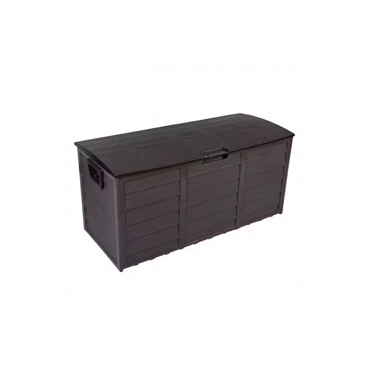 BAÚL RESINA 290 LITROS 112X49X54CM MARRÓN SUNGARDEN