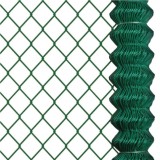 MALLA DE VALLADO PLASTIFICADA 60X60X2.9MM 2X25 METROS SUNGARDEN