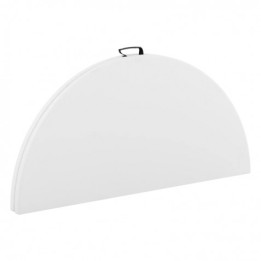 MESA DE RESINA REDONDA PLEGABLE 160X74CM 4.5CM SUNGARDEN