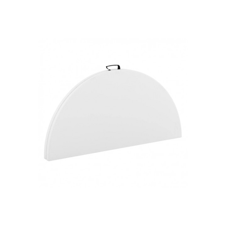 MESA DE RESINA REDONDA PLEGABLE 160X74CM 4.5CM SUNGARDEN