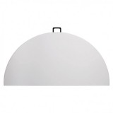 MESA DE RESINA REDONDA PLEGABLE 160X74CM 4.5CM SUNGARDEN