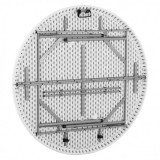 MESA DE RESINA REDONDA PLEGABLE 160X74CM 4.5CM SUNGARDEN