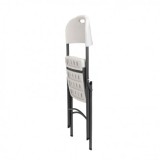SILLA RESINA PLEGABLE PRO 44X53X83CM BLANCA SUNGARDEN