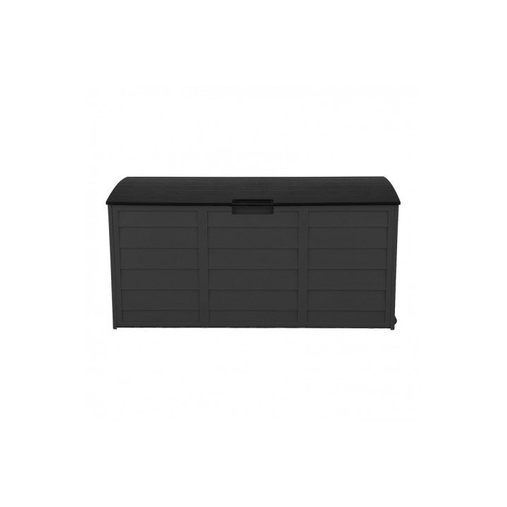 BAÚL RESINA 290 LITROS 112X49X54CM GRIS OSCURO SUNGARDEN