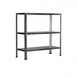ESTANTERIA ACERO GALVANIZADO 3 BALDAS 70X30X70CM BLIM