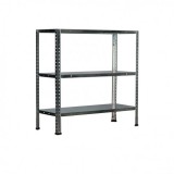 ESTANTERIA ACERO GALVANIZADO 3 BALDAS 70X30X70CM BLIM