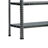 ESTANTERIA ACERO GALVANIZADO 3 BALDAS 70X30X70CM BLIM