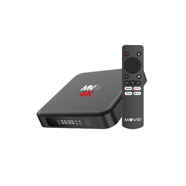 MINI PC SMART TV MV23 4K 5G | ANDROID 14 | QUAD CORE | 4GB RAM | 32GB MUVIP