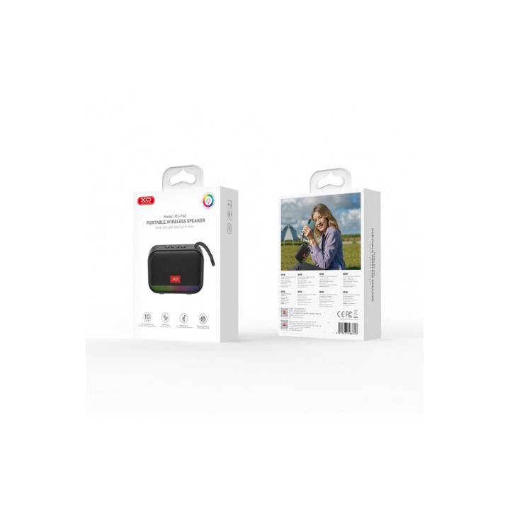 ALTAVOZ BLUETOOTH CON RGB | MICRO SD | USB | 5W | XOF66 XO