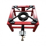 FOGÓN / HORNILLO DE GAS REFORZADO ALTA POTENCIA 1 FUEGO 40X40CM MUVIP