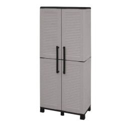 ARMARIO ALTO ESTANTES AJUSTABLES Y PATAS REGULABLES 680X370X1690MM ARTPLAST